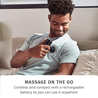 Homedics Therapist Select Compact Percussion Massager – In Use