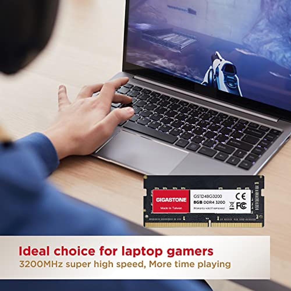 DDR4 PC4: GIGASTONE 8GB DDR4 3200MHz SODIMM – In Use