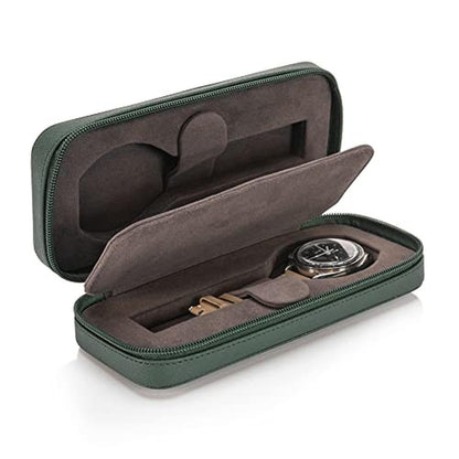 Watch Case: HOUSEOFHIGGINS Modern Leather 40mm – Side View