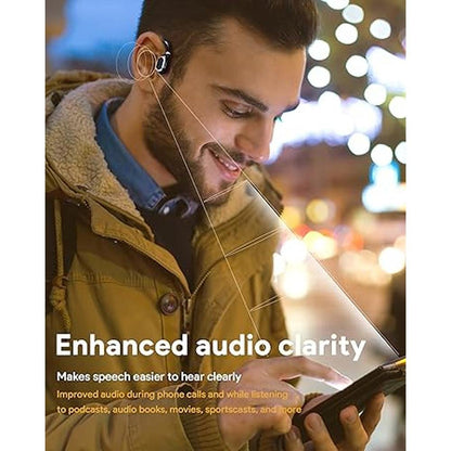 Audio MEE Airhooks Open-Ear Headphones – In Use
