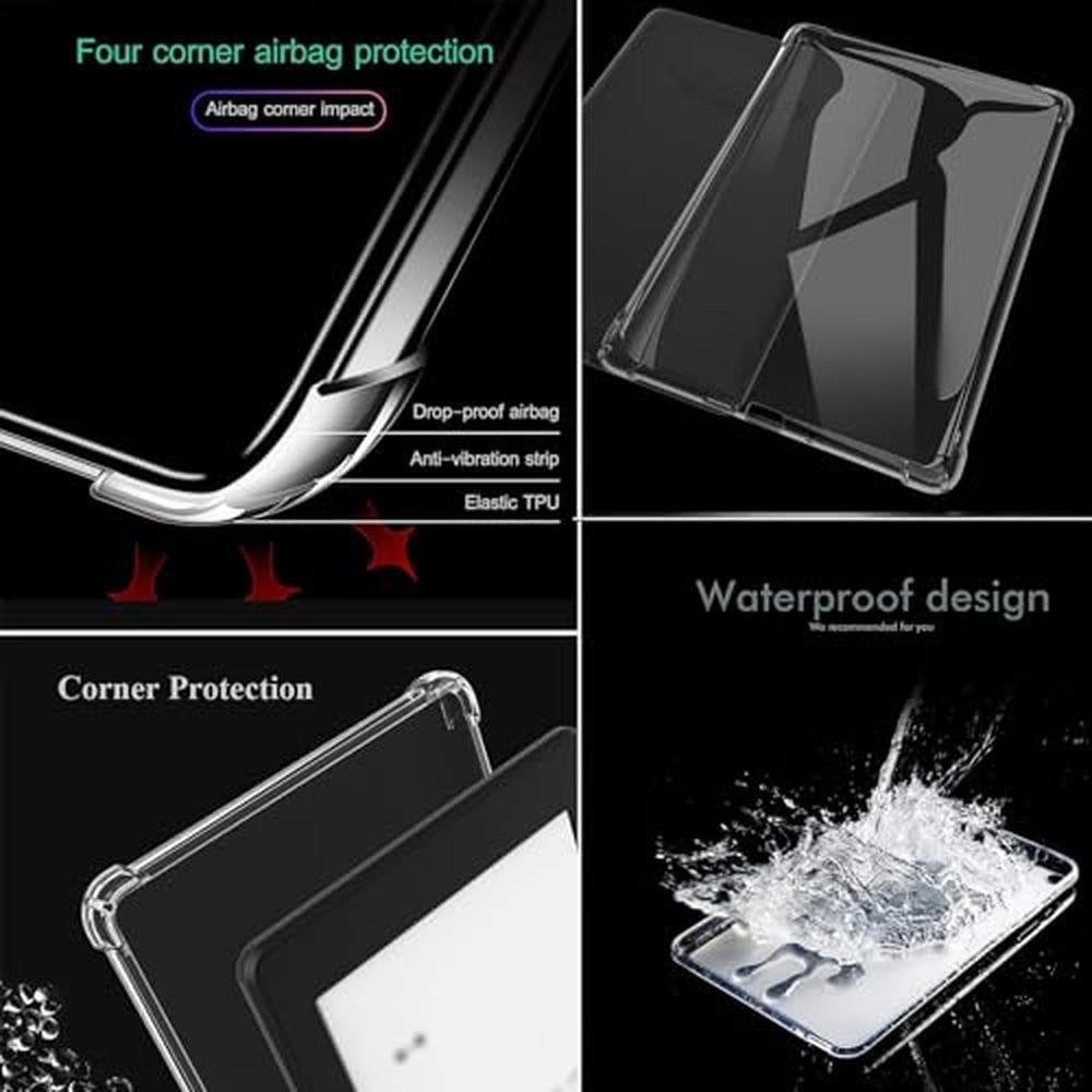 Clear Case: UUcovers Slim Soft TPU Shockproof Gel Silicone – In Use