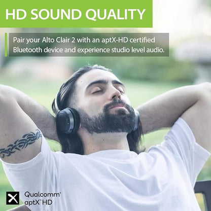 Avantree Alto Clair 2: Multifunctional Bluetooth Headphones – Close-up Detail