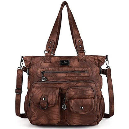 Handbag Shoulder: Angelkiss Purses and Handbag for Women – Front View