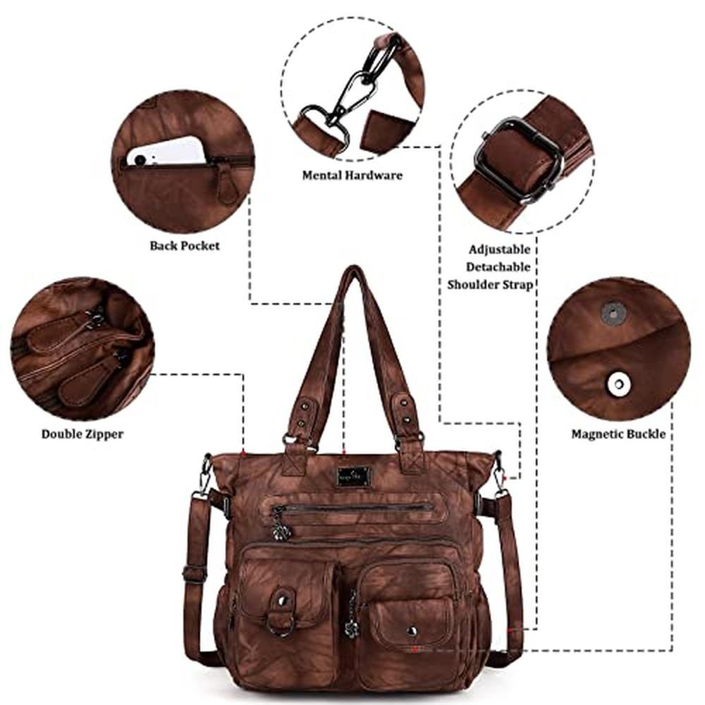 Handbag Shoulder: Angelkiss Purses and Handbag for Women – In Use