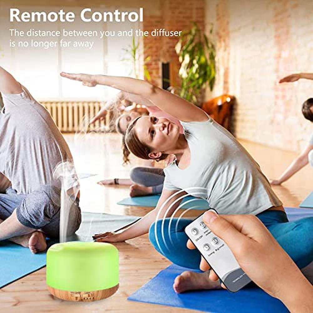 Oil Diffuser: 300ML Electric Ultrasonic Air Aroma Diffuser – Front View