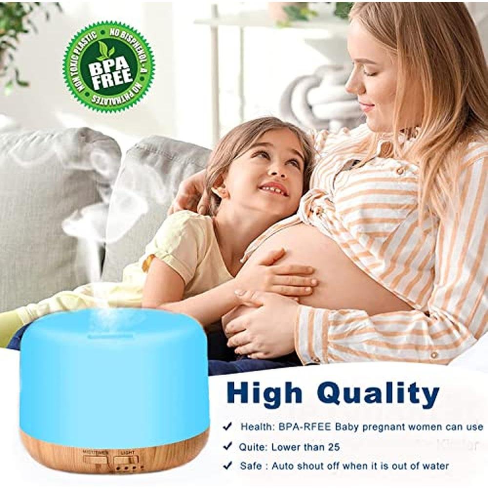 Oil Diffuser: 300ML Electric Ultrasonic Air Aroma Diffuser – Packaging