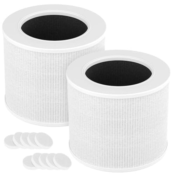 Core Filter: LEVOIT Core Mini Air Purifier 3-in-1 H13 HEPA – Front View