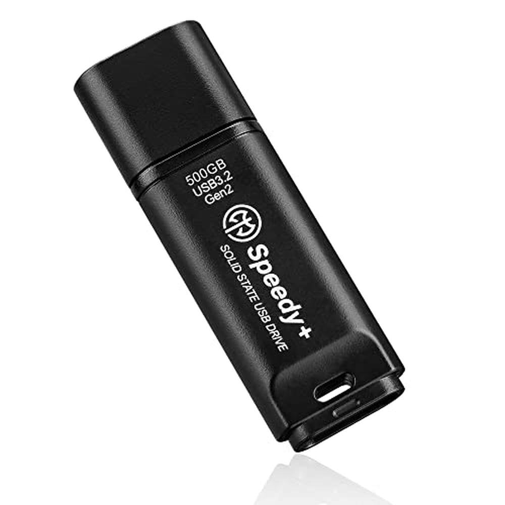 AXE MEMORY Portable SSD 500GB Solid State USB Drive – Front View