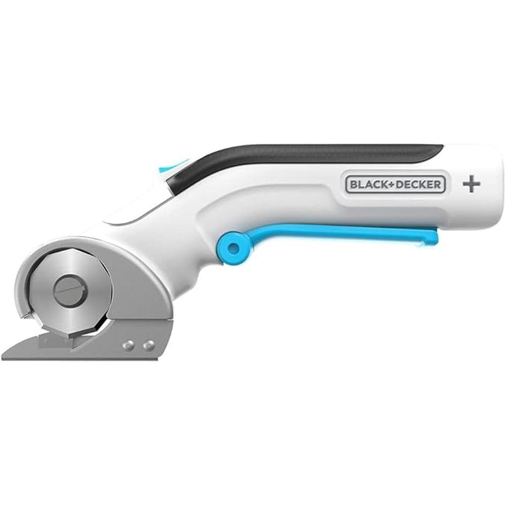 Black Decker: 4V MAX Cordless Fabric & Craft Cutter Rotary – Front View