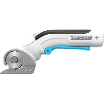 Black Decker: 4V MAX Cordless Fabric & Craft Cutter Rotary – Front View