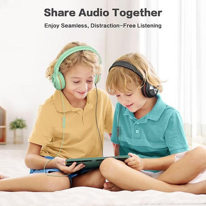 SIMOLIO 2 Pack Headphones for Laptop – In Use