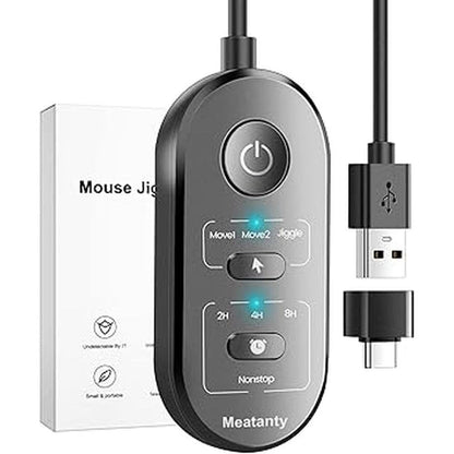 Mouse Meatanty: Meatanty 3-in-1 Mouse Jiggler USB Mouse – Front View
