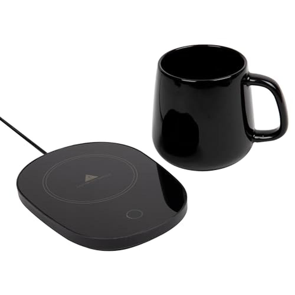 Coffee Warmer: Mind Reader Coffee Warmer and Mug Set Black – Packaging