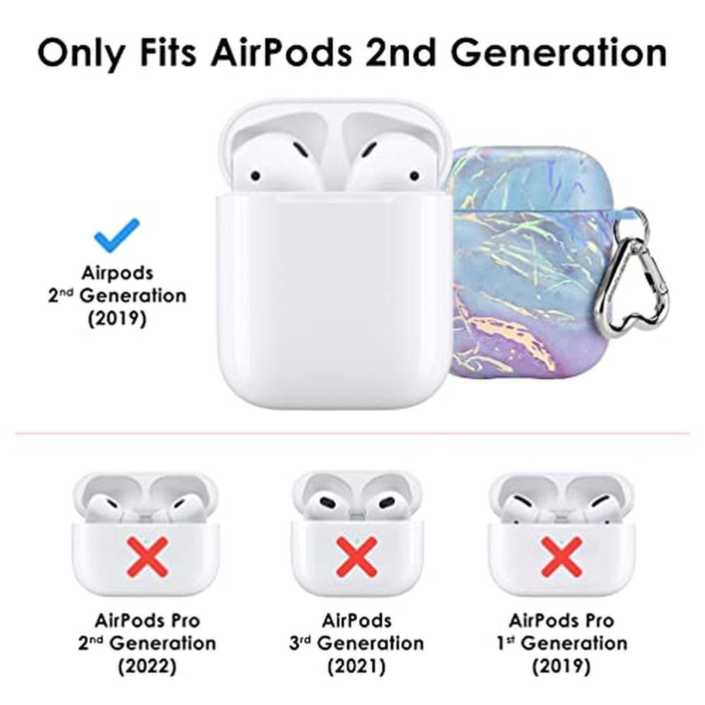 Velvet Caviar: Premium AirPods Case 2nd and 1st Generation – Side View