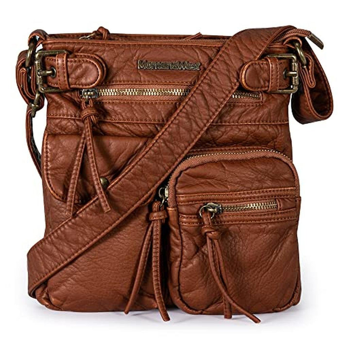Women Purses: Montana West MWC-046CM Crossbody Bag – Front View