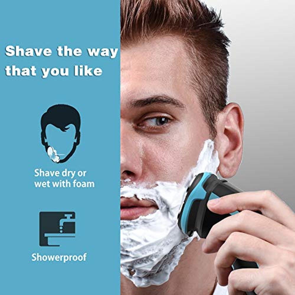 Electric Shaver: MAX-T Cordless Electric Razor for Men with – Packaging