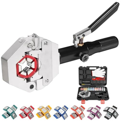 Hose Tool: REDLOONG Hydraulic Hose Crimper AC Crimping Tool – Front View