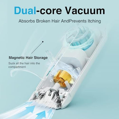 Baby Hair Clippers: LUSN Baby Hair Trimmers with Vacuum – Side View