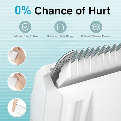 Baby Hair Clippers: LUSN Baby Hair Trimmers with Vacuum – In Use