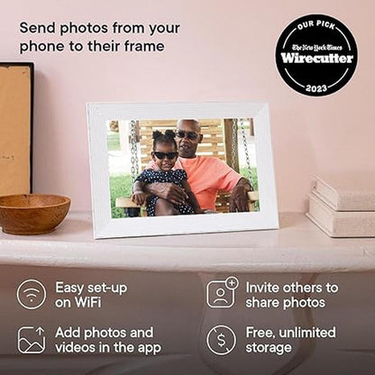 Aura Digital Frame: Carver WiFi Digital Picture Frame – Packaging