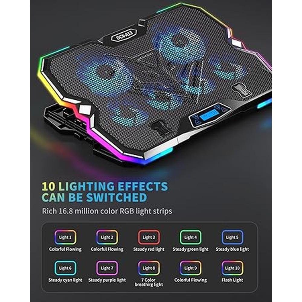 Laptop Keibn: KeiBn Upgrade Laptop Cooling Pad A13 RGB – Close-up Detail