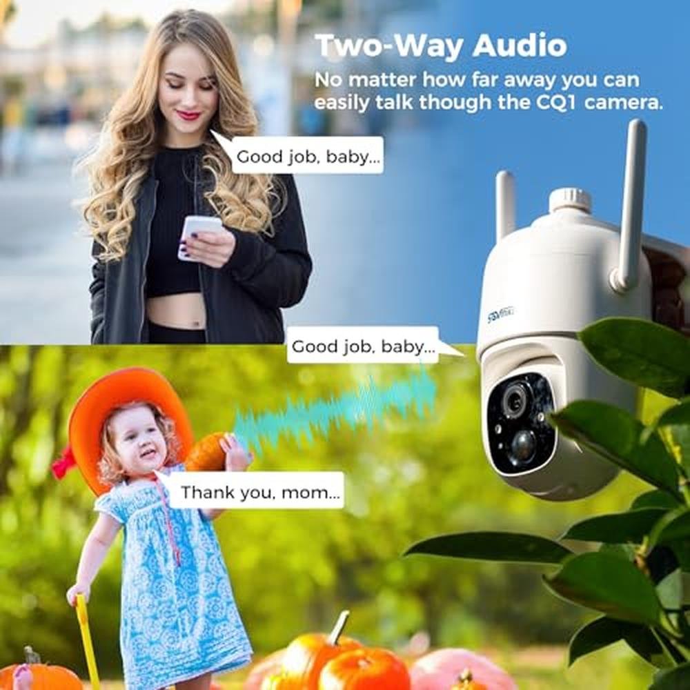 Sovmiku CQ1 AI 2K Solar Security Camera – Packaging