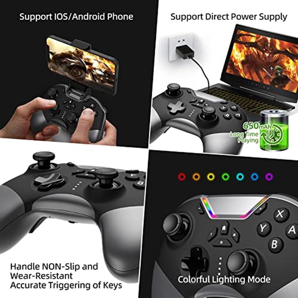 Premium Bluetooth Controller: Advanced 6-Axis Gyro – Packaging