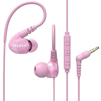 Ear Joysico: Joysico Sport Headphones Wired Over-Ear In-Ear – Front View