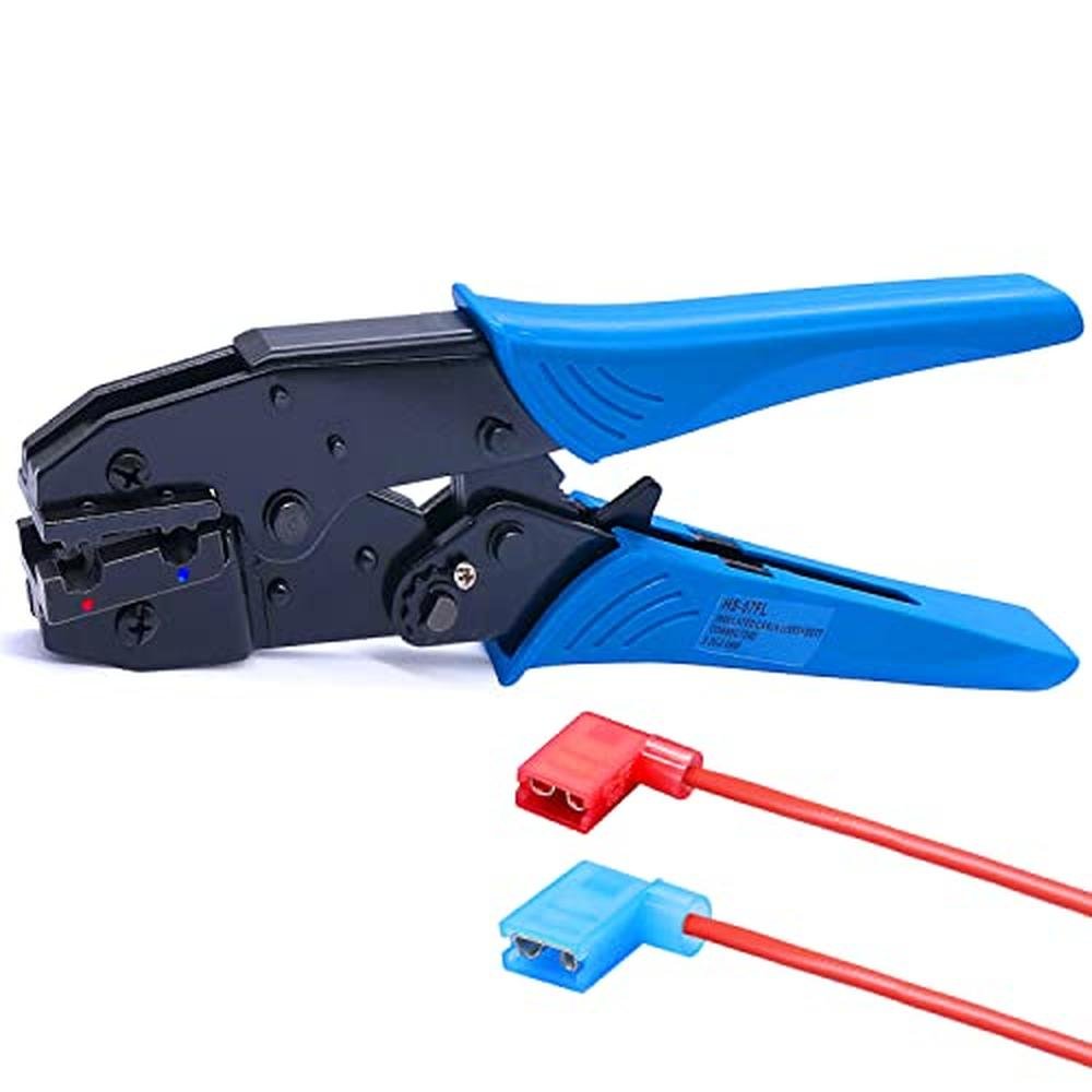 Ratchet Crimp: Twidec Ratchet Crimp Pliers HS-07FL – Front View