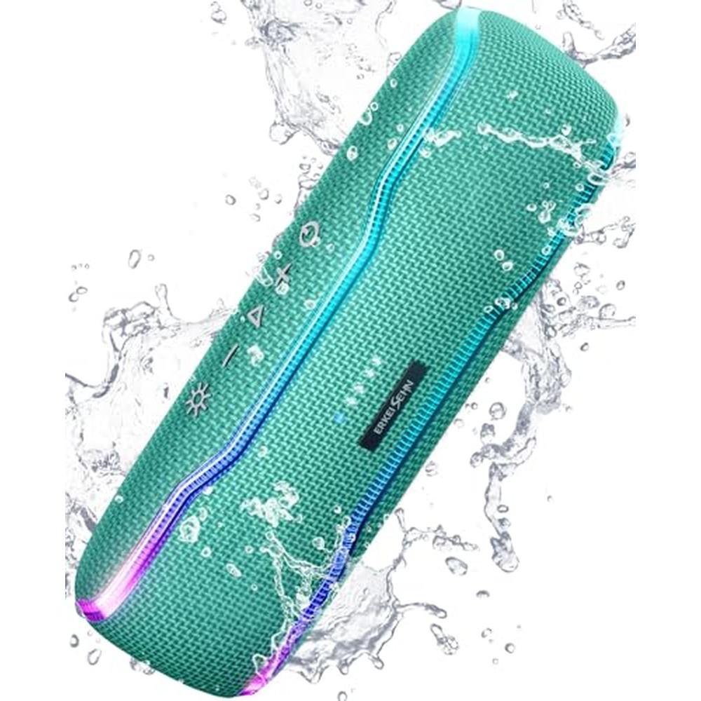 Bluetooth Speaker: IPX7 Waterproof Wireless Speakers with – Front View