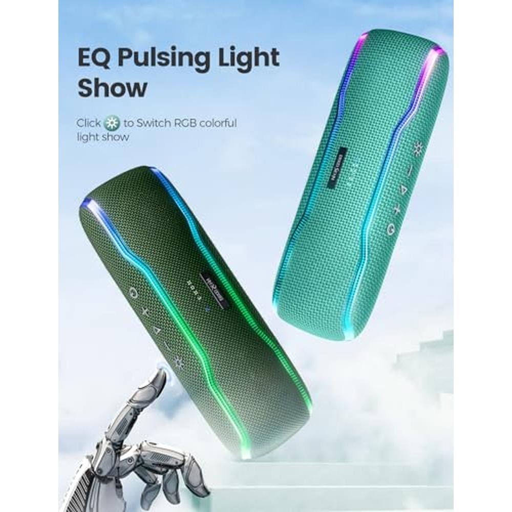 Bluetooth Speaker: IPX7 Waterproof Wireless Speakers with – Packaging