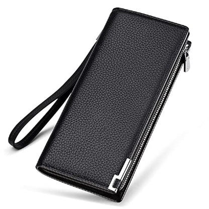 Wallet Vannanba: VANNANBA Long Wallet Genuine Leather – Front View