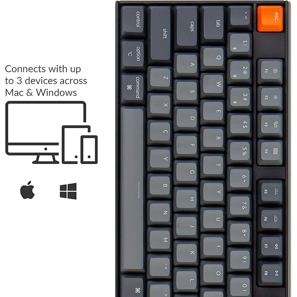 Keychron K10 Wireless Mechanical Gaming Keyboard – Close-up Detail