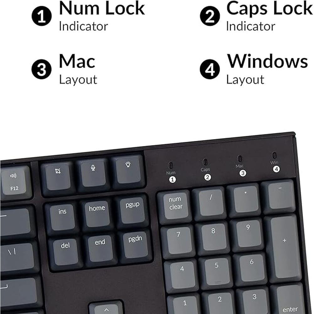 Keychron K10 Wireless Mechanical Gaming Keyboard – Packaging