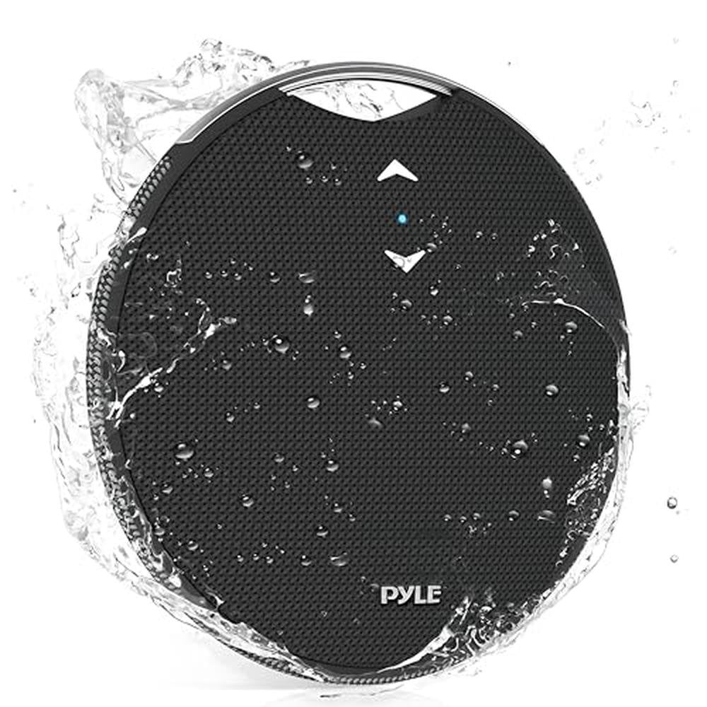 Portable Bluetooth Speaker: Pyle Mini IPX7 Waterproof Super – Front View