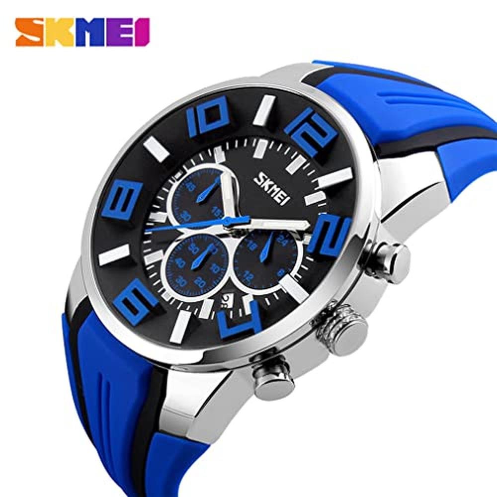 SKMEI Men's Watches: SKMEI G9128 Silicone Band Young – Close-up Detail