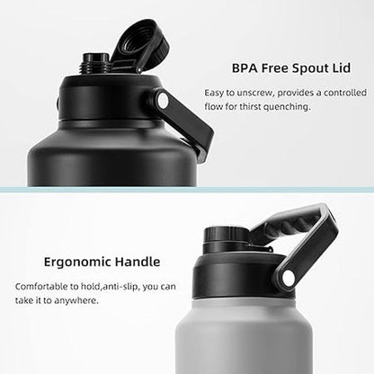 Water Bottle: BJPKPK 64 oz Insulated Water Bottle – In Use