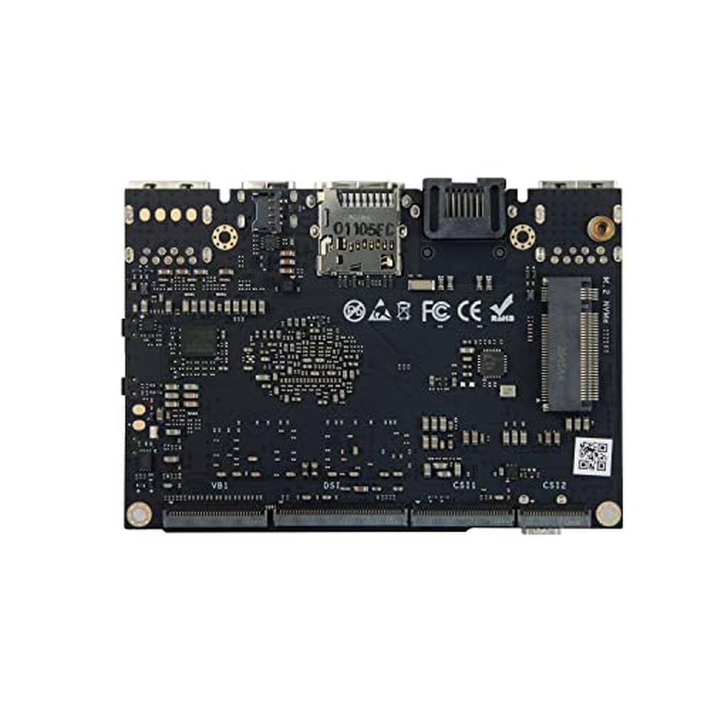 Khadas VIM4: Amlogic A311D2 Single Board Computer – Side View