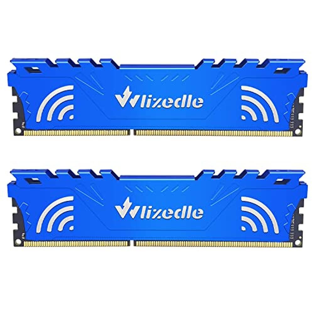 RAM Wlizedle: Wlizedle DDR3 16GB Kit 2x8GB 1600MHz CL11 – Front View