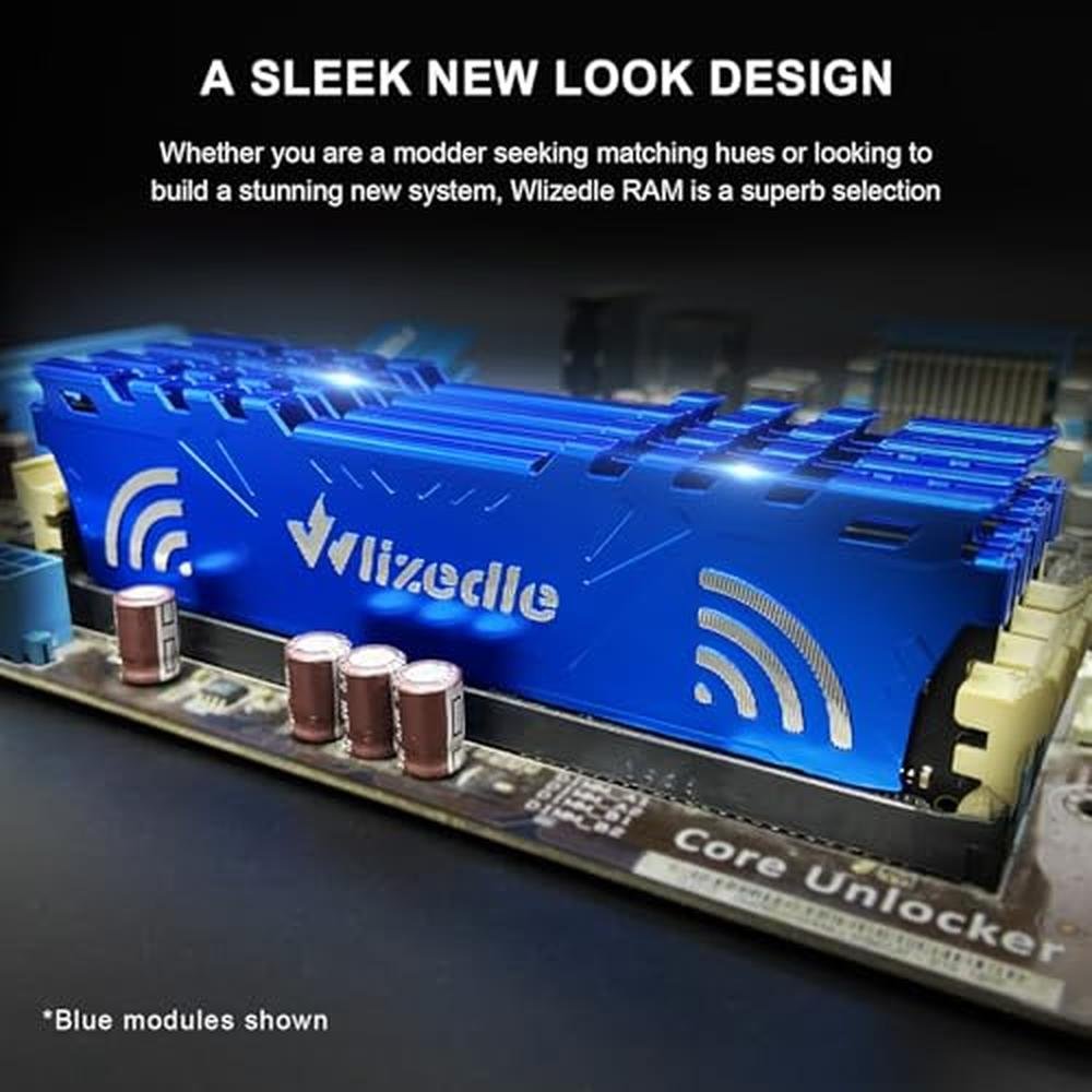 RAM Wlizedle: Wlizedle DDR3 16GB Kit 2x8GB 1600MHz CL11 – Packaging