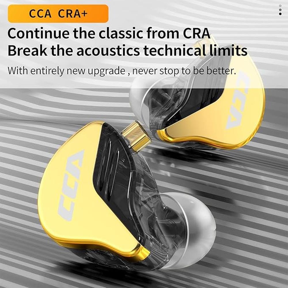 CCA CRA+ in Ear Monitor Earphone – Close-up Detail