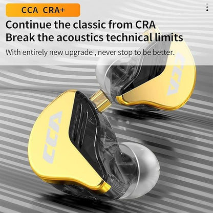 CCA CRA+ in Ear Monitor Earphone – Close-up Detail