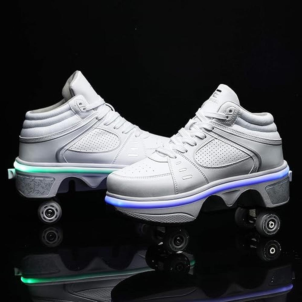 Roller Shoes: Pairobin 2-in-1 Retractable 4 Wheels – Packaging
