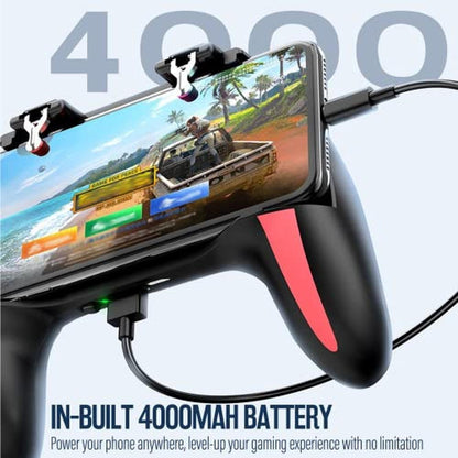 Mobile Game Controller for Android & iOS Devices: PUBG – Side View