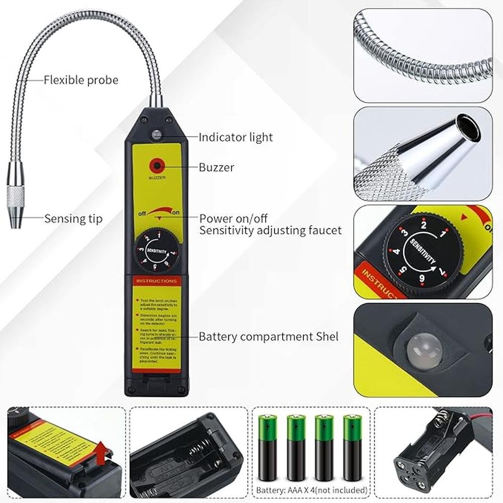 Tallew Refrigerant Leak Detector – In Use