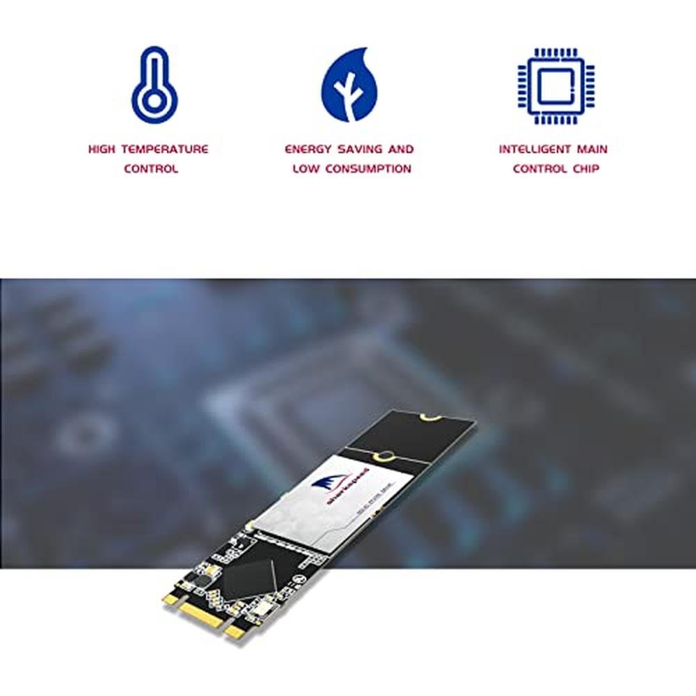 64GB Internal SSD: SHARKSPEED M.2 2280 NGFF Plus 3D NAND – Close-up Detail