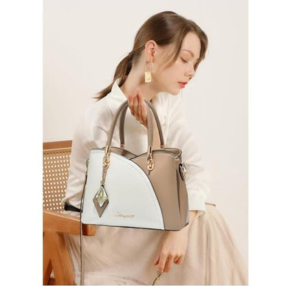 Simyeer Purses: SiMYEER Top Handle Satchel Shoulder Bags – Side View
