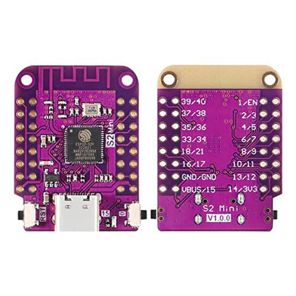 ESP32 Alinan: Alinan 4pcs ESP32 S2 Mini V1.0.0 WiFi IOT – Close-up Detail