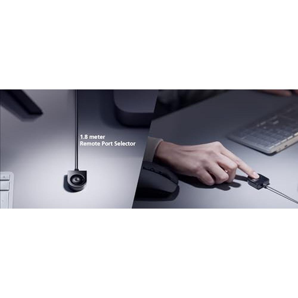 ATEN CS22HF: 2-Port USB FHD HDMI KVM Switch – Side View