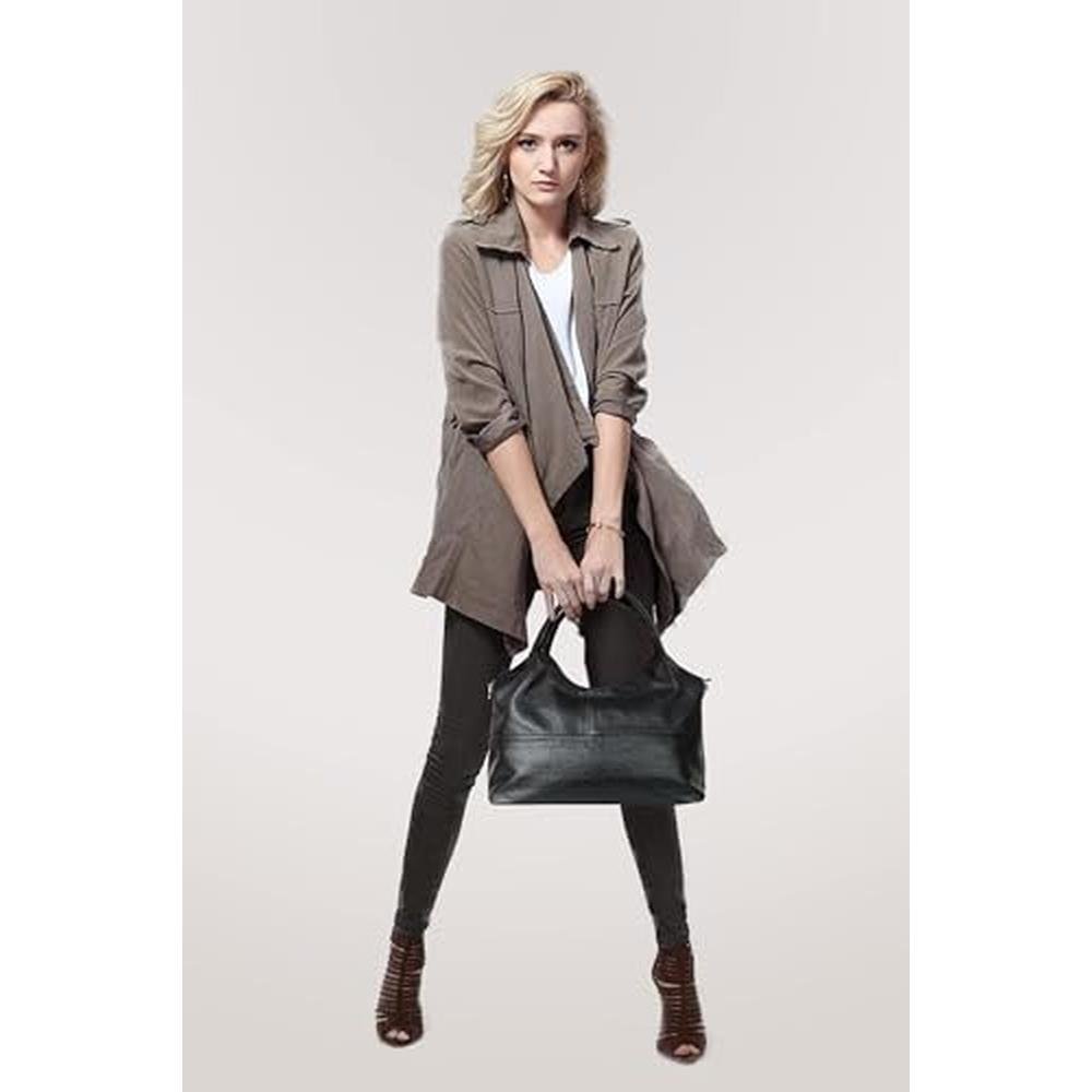 Vegan Leather Purses: KOGTLA Ladies Handbags with – Side View